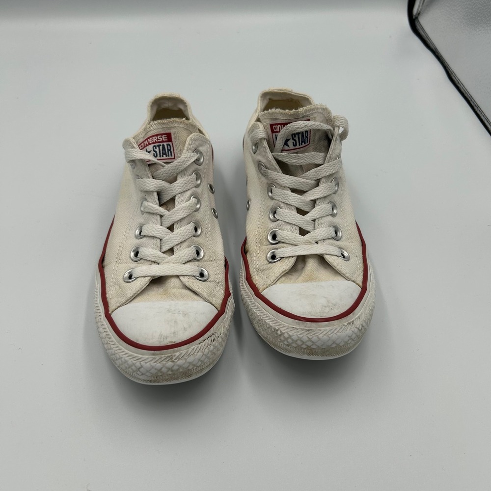 Converse Chuck Taylor All Star Unisex Mens 5 Womens 7 White Low Top M7652
